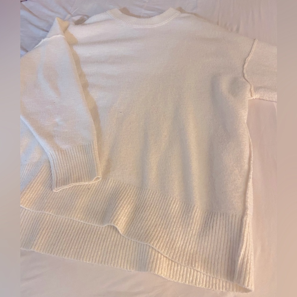 Aerie Oversized Light Fleece Sweater